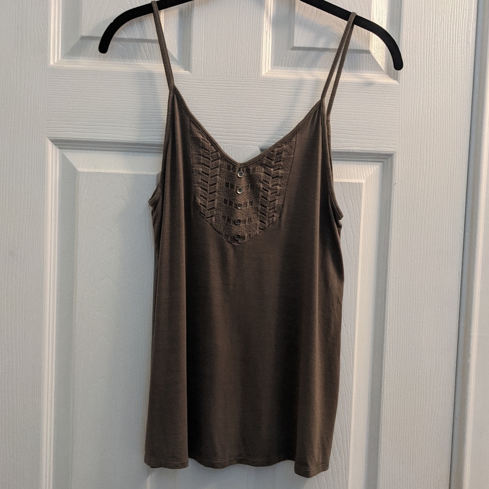 NWT American Eagle XS Olive tank top